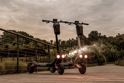 The use of electric scooters for safe riding