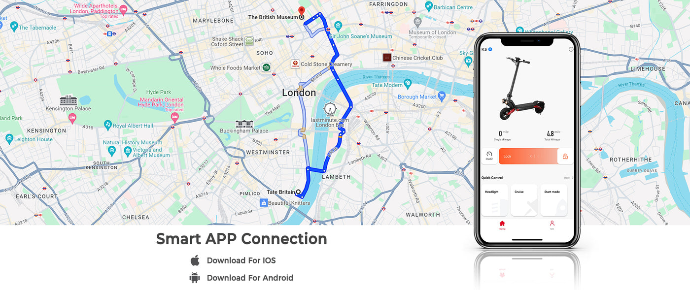 R3 Electric Scooter For Adults 50-60 KM | Circooter