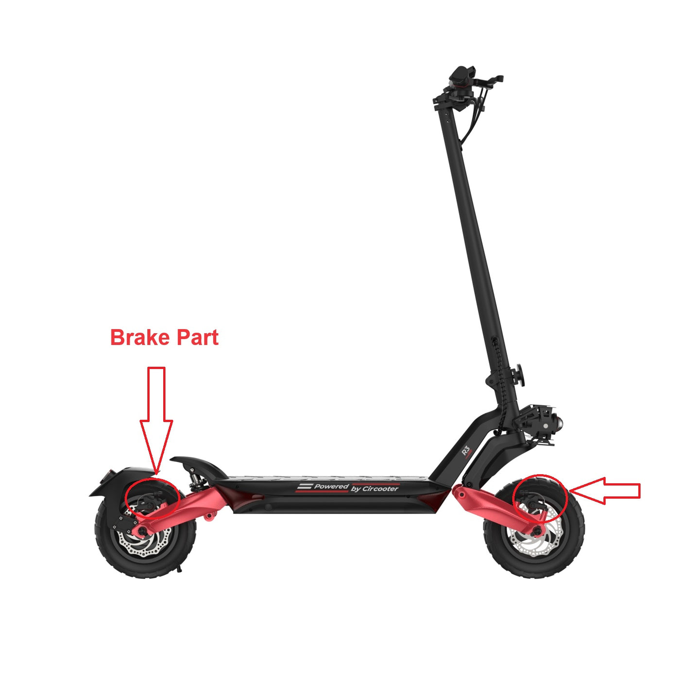 Brake Part for Electric Scooter R3