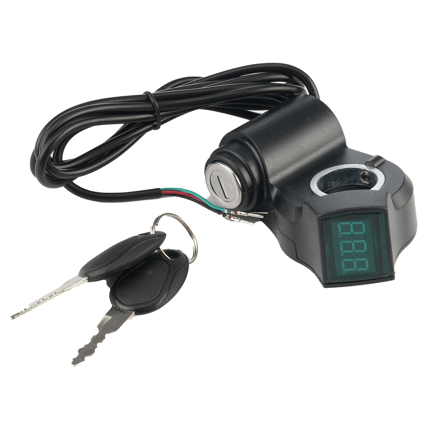 Voltage display electrified Lock for Electric Scooter iX4