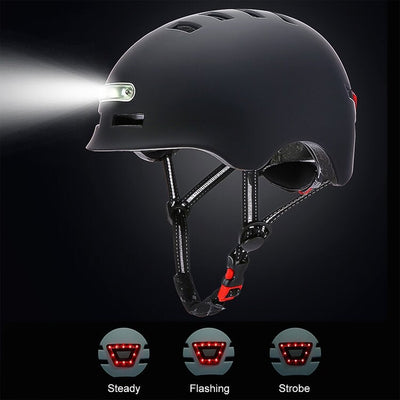 Circooter Cycling Scooter Helmet with LED Light